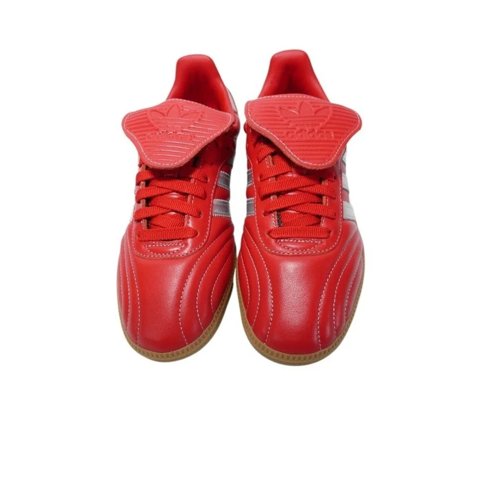 Adidas Women's Samba LT JS3938 Red Silver Sneakers‎ Size 9